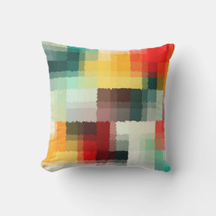 Multicolor Abstrakt Art Kissen Für Draußen