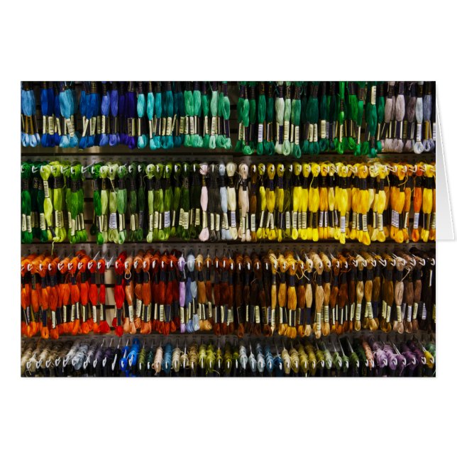 Multicolor Abstrakt Weave (Vorderseite (Horizontal))