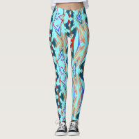 Multicolor-abstraktes Muster "Ratti_Creative_Arts"