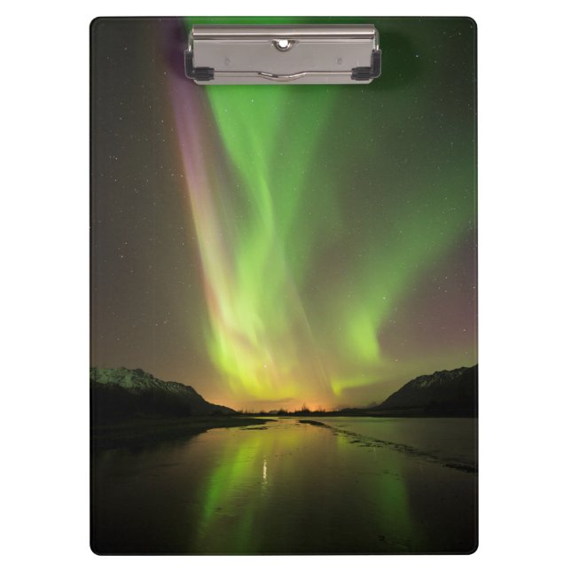 Multicolor Aurora Klemmbrett (Vorderseite)