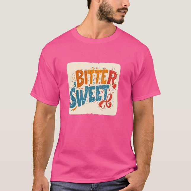 Multicolor Bitter Sweet Costume T-Shirt (Vorderseite)