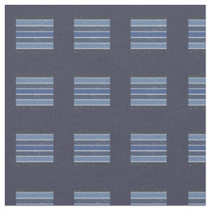 Multicolor Blue Stripe Stoff