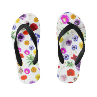 Multicolor-Blume Kinderbadesandalen