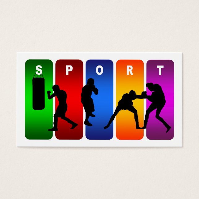 Multicolor-Boxing-Emblem (Vorderseite)