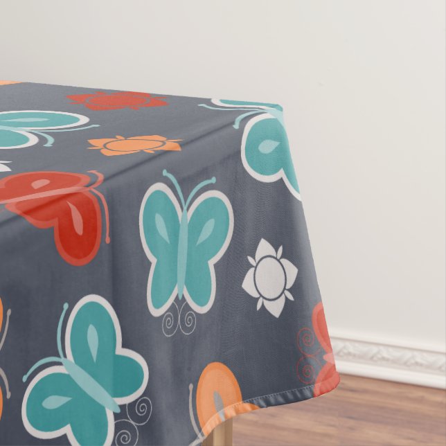 Multicolor Butterfly Tischdecke (Beispiel)