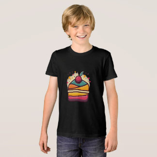 Multicolor Cake Design Bella+Leinwand Jugend Tri-Blend Shirt