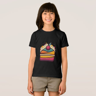 Multicolor Cake Design Bella+Leinwand Tri-Blend Tri-Blend Shirt