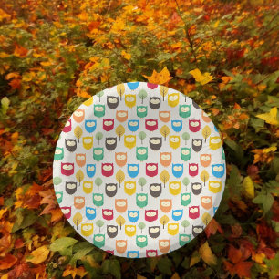 Multicolor-Cartoon-Papierplatte Pappteller