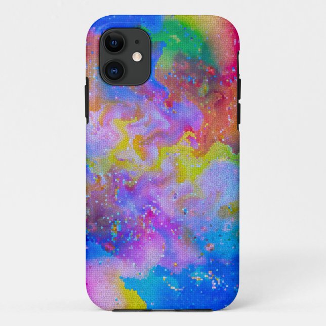 multicolor Case-Mate iPhone hülle (Rückseite)