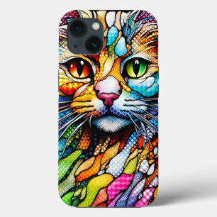 Multicolor Cat 708 Muster Case-Mate iPhone Hülle