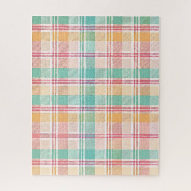 Multicolor Checkered Kariert (Vertikal)