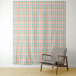 Multicolor Checkered Kariert Wandteppich