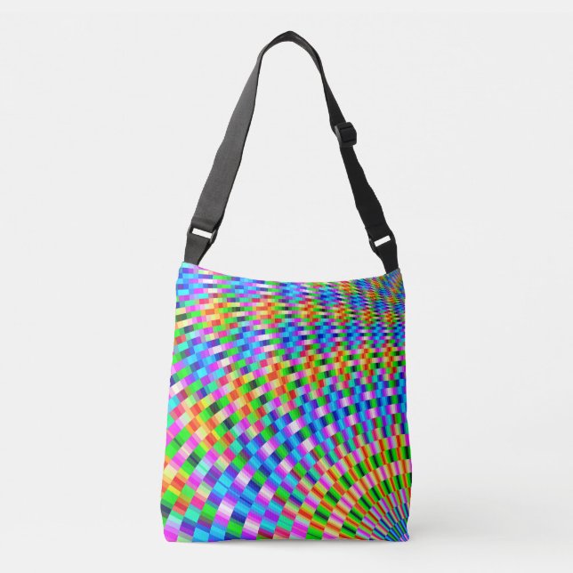 Multicolor Chic Stylish Geometric Tragetaschen Mit Langen Trägern (Vorderseite)