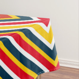 Multicolor Diagonale Streifen Tischdecke