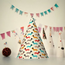 Multicolor Dog Cartoon