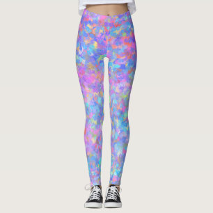Multicolor Dot Art Leggings
