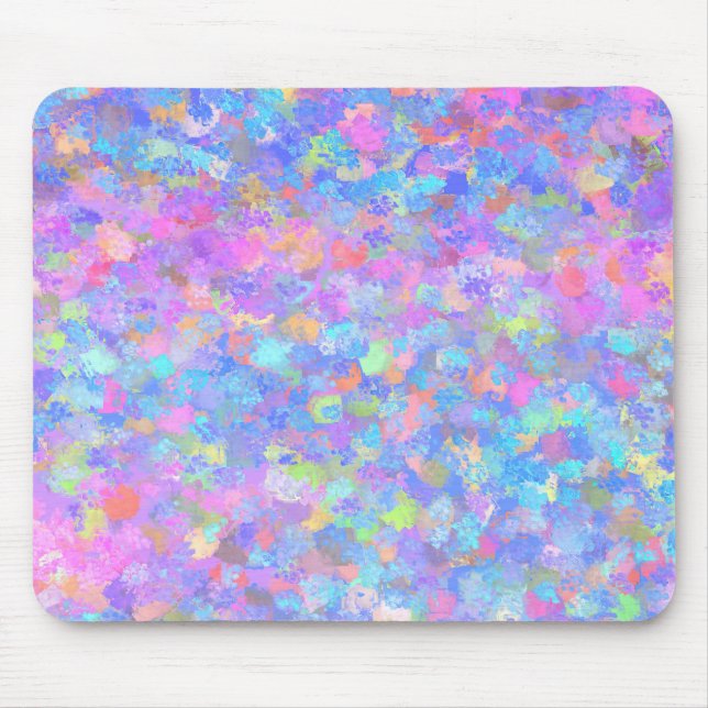 Multicolor Dot Art Mousepad (Vorne)