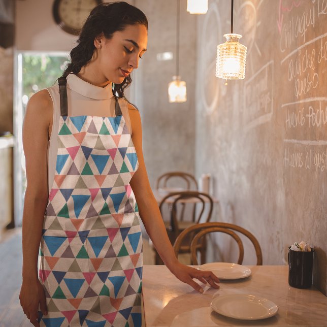 Multicolor-Dreieck Schürze (Von Creator hochgeladen)