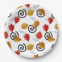Multicolor Fall Geographische Blätter