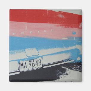 Multicolor fender magnet