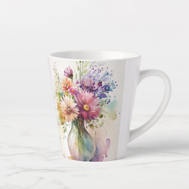 Multicolor Florals #7 Milchtasse (Rechts)