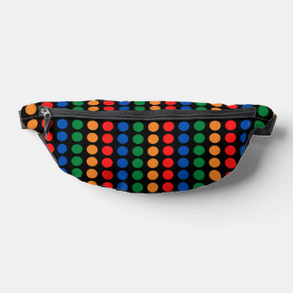 Multicolor Geometric Fanny Pack Bauchtasche