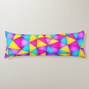 Multicolor geometrische Formen Kissen