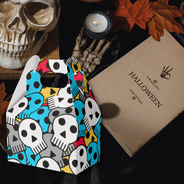 Multicolor Ghost Skulls Geschenkschachtel