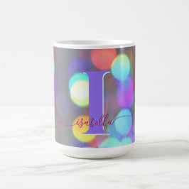 Multicolor-Glitzern Kaffeetasse