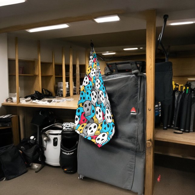 Multicolor Golfhandtuch (golf towel)