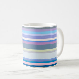 Multicolor grün/grau/beige/rosa/Lila/blau Kaffeetasse
