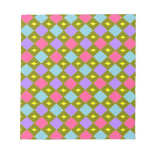Multicolor Honeycomb Erstellen Sie Notepad. Notizblock