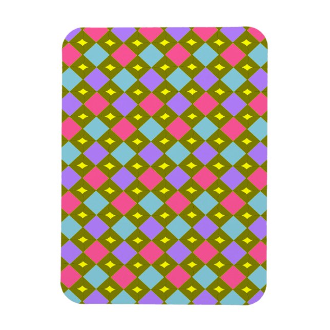 Multicolor Honeycomb You Create Magnet (Vertikal)