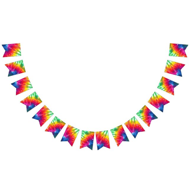 Multicolor-Krawatte Wimpelkette (Alle)