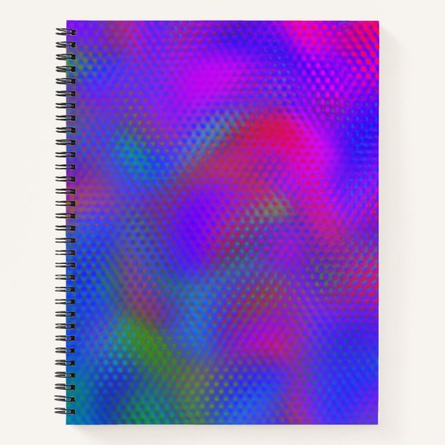 Multicolor Madness Spiral Notebook Notizbuch (Vorderseite)
