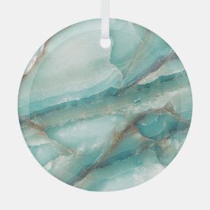 Multicolor-Marmor: Onyx-Glaseffekt. Ornament Aus Glas