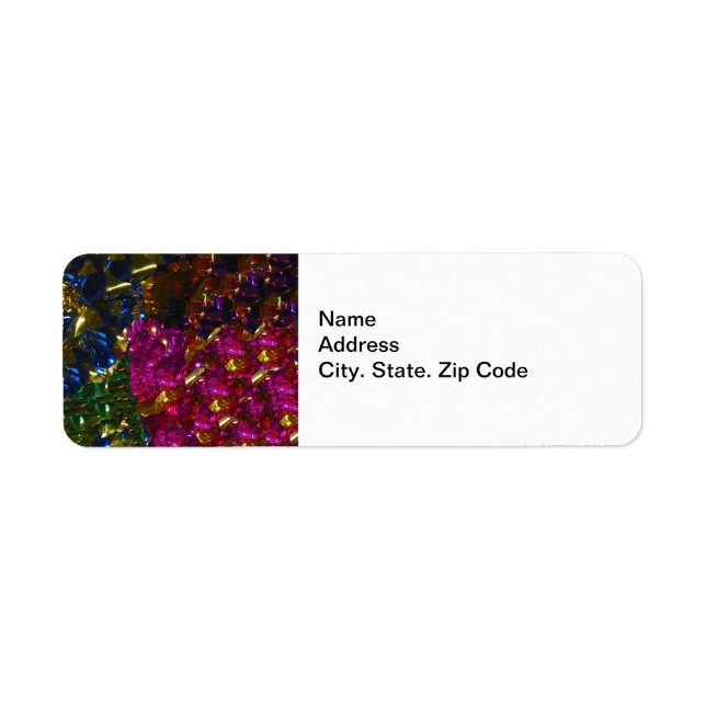Multicolor Mix Avery-Label (Vorne)