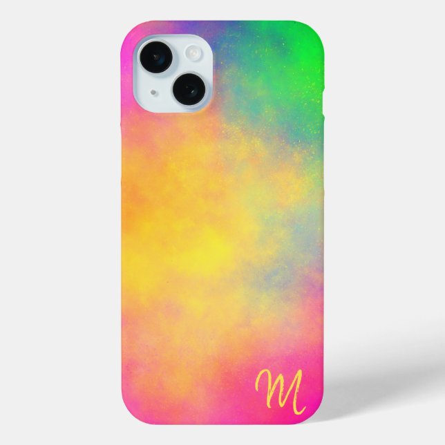 Multicolor Monogram Phone Case (Rückseite)