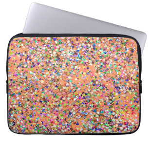 Multicolor Mosaic Modern Grit Glitzer #5 Laptopschutzhülle