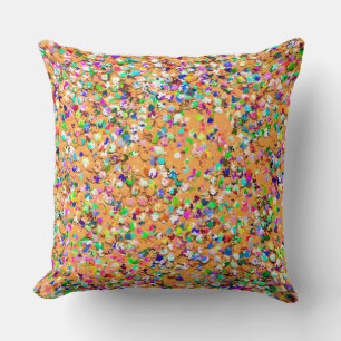 Multicolor Mosaic Modern Grit Glitzer #9 Kissen