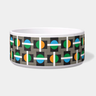 Multicolor-Muster-Hundeschale - Die Avenue 3 Napf