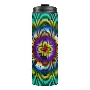 Multicolor-Muster Thermosbecher