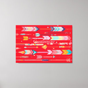 Multicolor-Muster Thunder_Cove Leinwanddruck