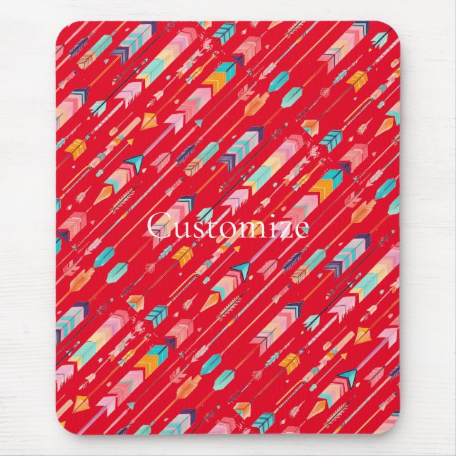 Multicolor-Muster Thunder_Cove Mousepad (Vorne)