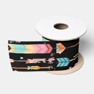 Multicolor-Muster Thunder_Cove Satinband