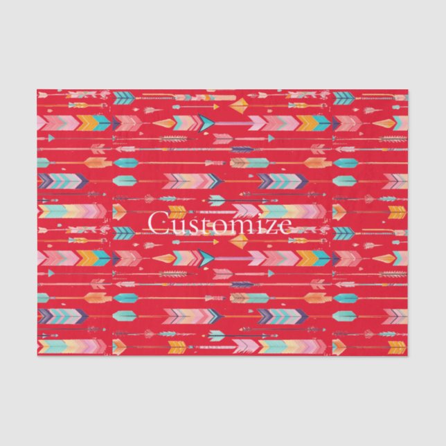 Multicolor-Muster Thunder_Cove Seidenpapier (Vorderseite)