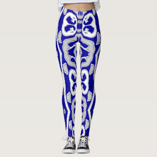 Multicolor-nahtloses Muster "Ratti_Creative_Arts" Leggings