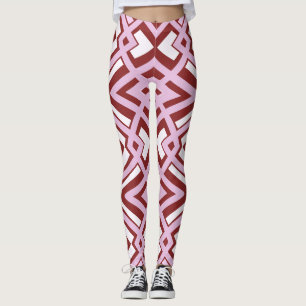 Multicolor-nahtloses Muster "Ratti_Creative_Arts" Leggings