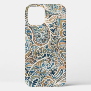 Multicolor Paisley HandGezeichnet Print Case-Mate iPhone Hülle