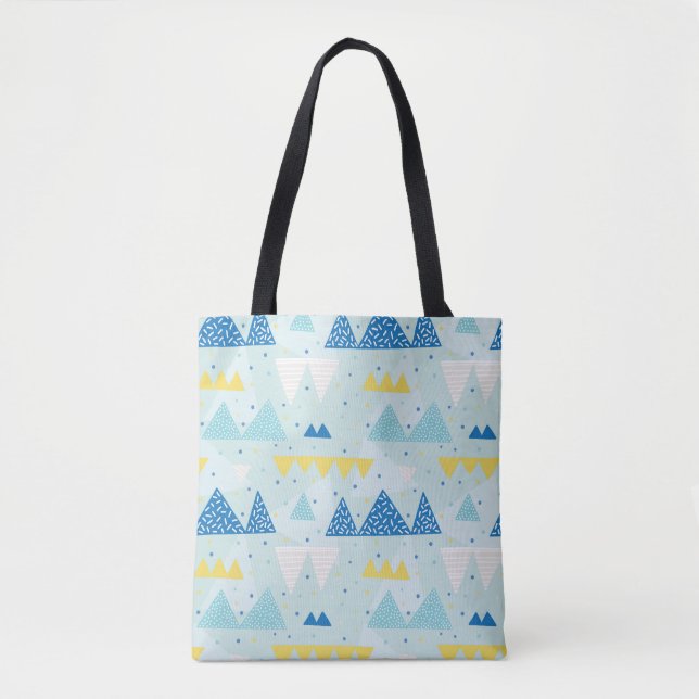 Multicolor Party: Fun Seamless Muster. Tasche (Vorderseite)